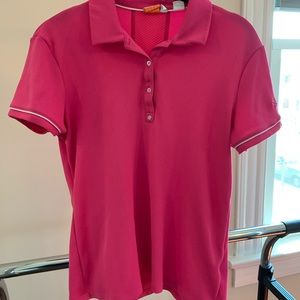 Pink Puma Golf Polo